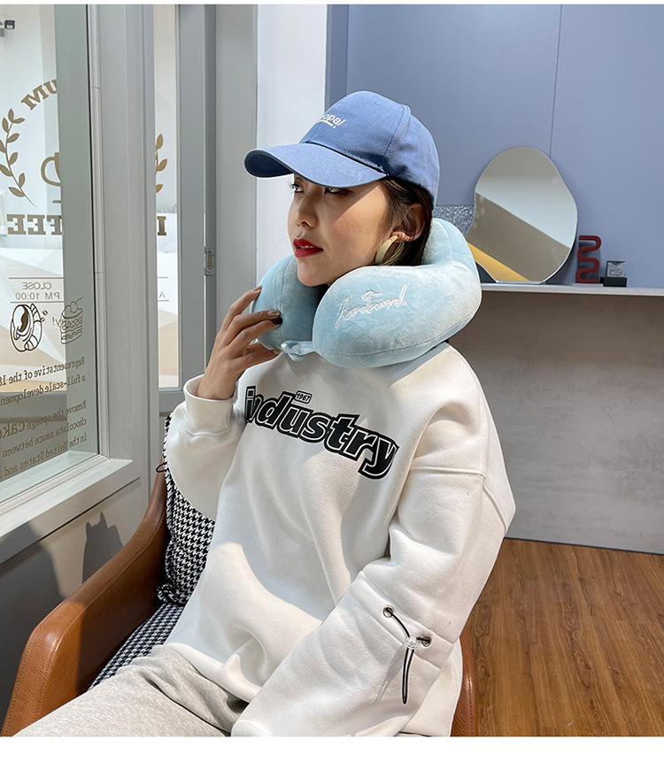 Hump Neck Pillow U-Shape Pillow Aircraft Travel Cervical Pillow Customized Logo Company Activity Gift Source Manufacturer Hump Neck Pillow U-Shape Pillow Aircraft Travel Cervical Pillow Customized Logo Company Activity Gift Source Manufacturer