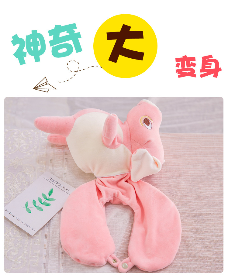 Two-in-One dolls and pillow Deformation Neck Pillow Neck Pillow Neck Pillow Dual-Use U-Shape Pillow Doll Gift with Logo Two-in-One dolls and pillow Deformation Neck Pillow Neck Pillow Neck Pillow Dual-Use U-Shape Pillow Doll Gift with Logo