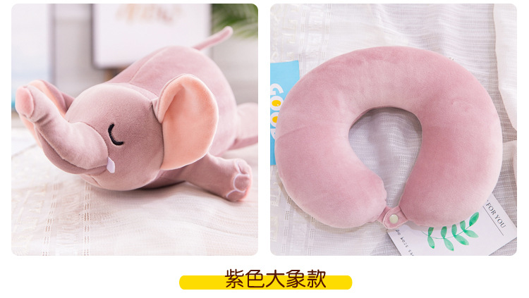 Two-in-One dolls and pillow Deformation Neck Pillow Neck Pillow Neck Pillow Dual-Use U-Shape Pillow Doll Gift with Logo Two-in-One dolls and pillow Deformation Neck Pillow Neck Pillow Neck Pillow Dual-Use U-Shape Pillow Doll Gift with Logo