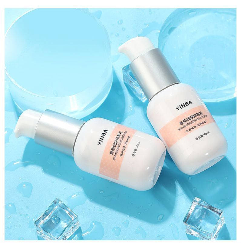 Wholesale Yinba Makeup Front Makeup Primer Lotion Primer Brightening Skin Color Invisible Pores Moisturizing Natural Core Cream Wholesale Yinba Makeup Front Makeup Primer Lotion Primer Brightening Skin Color Invisible Pores Moisturizing Natural Core Cream