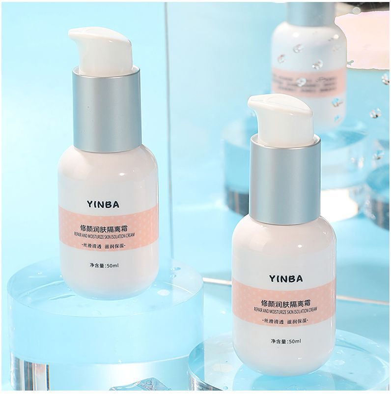 Wholesale Yinba Makeup Front Makeup Primer Lotion Primer Brightening Skin Color Invisible Pores Moisturizing Natural Core Cream Wholesale Yinba Makeup Front Makeup Primer Lotion Primer Brightening Skin Color Invisible Pores Moisturizing Natural Core Cream
