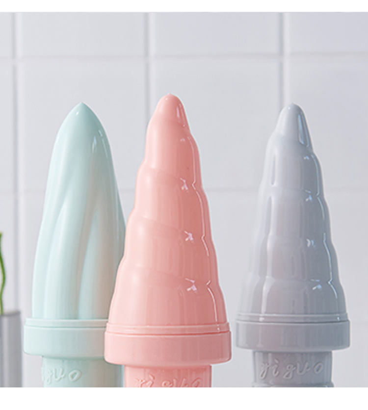 0406 Plastic Toothbrush Case Tooth-Cleaners Set Children Toothbrush Cup Washing Cup Travel Toothbrush Box Portable Brushing Rack
