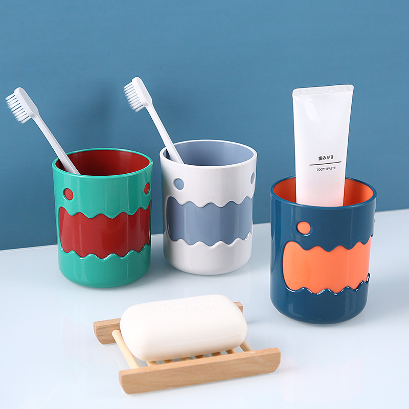 3148 Cute Cartoon Little Monster Gargle Cup Toothbrush Cup Tooth Brushing Cup Cup Home Children Cartoon Drinking Cup