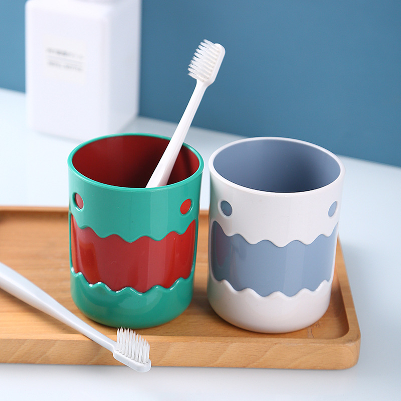 3148 Cute Cartoon Little Monster Gargle Cup Toothbrush Cup Tooth Brushing Cup Cup Home Children Cartoon Drinking Cup
