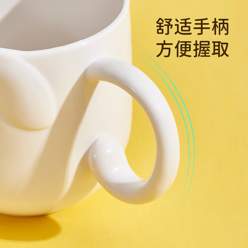 New Baby Toothbrush Cup Puppy Cartoon Gargle Cup Easy to Clean Cute Cup Toothbrush Cup for Children Anti-Fall Cup