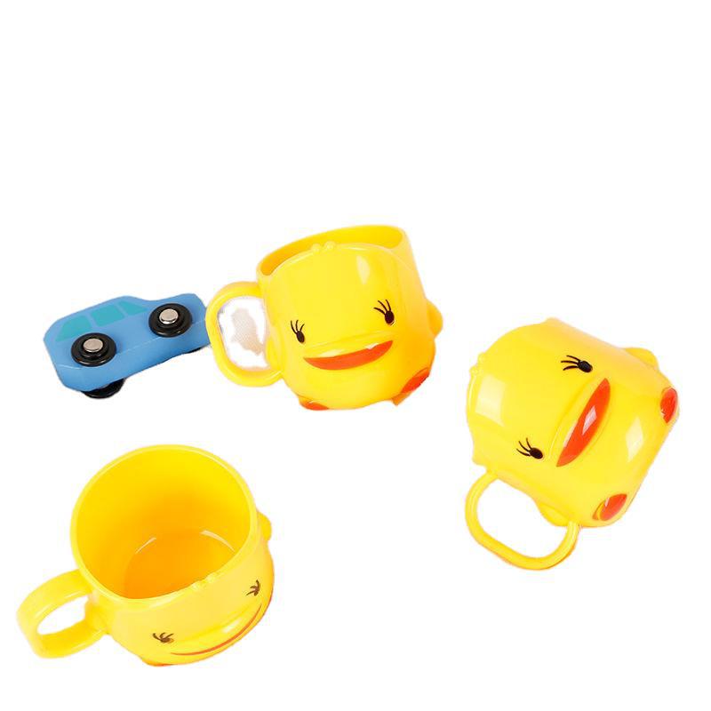 Creative Toothbrush Cup for Children Small Yellow Duck Cup Cartoon Gargle Cup Toothbrush Cup Household Cute Water Glass Wash Cup