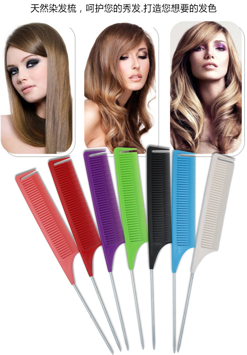 Green Color Highlight Dye Comb Hair Salon Professional Hair Dye Comb High Temperature Resistant AntiStatic Haircut Comb Green Color Highlight Dye Comb Hair Salon Professional Hair Dye Comb High Temperature Resistant AntiStatic Haircut Comb