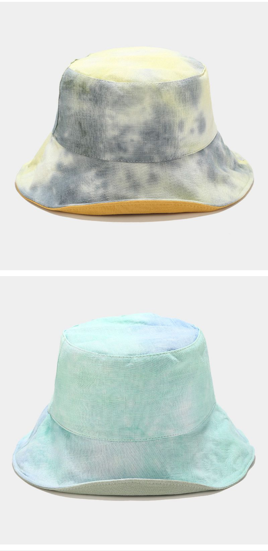 2021 New And Latest Design Tie-dye Bucket Hat Double-sided W 2021 New And Latest Design Tie-dye Bucket Hat Double-sided W