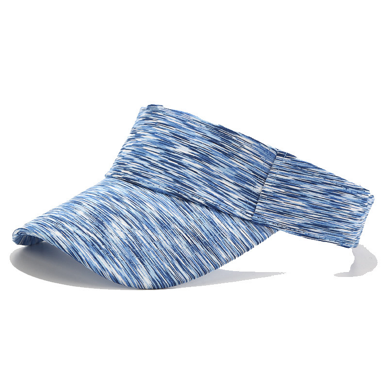 New instagram tie-dye cavity-top hat for ladies in Europe and the us sports sun hat for outdoor outings golf baseball cap without a top