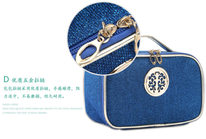  the popularity of gold powder Quartet GREE cosmetic bag packaging cosmetics package source source