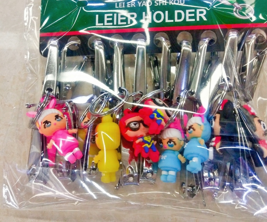 Creative Cute Internet Celebrity Nail Clippers Ear Pick Key Chain Nail Clippers Multi-Functional Men and Women's Key Ring Pendant 2 Yuan Creative Cute Internet Celebrity Nail Clippers Ear Pick Key Chain Nail Clippers Multi-Functional Men and Women's Key Ring Pendant 2 Yuan