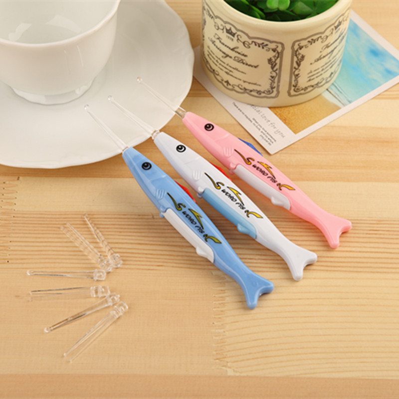Cartoon Cute Animal Removable Cleaning Digging Ear Pick Luminous Ear Pick Ear Cleaner Ear Cleaner
