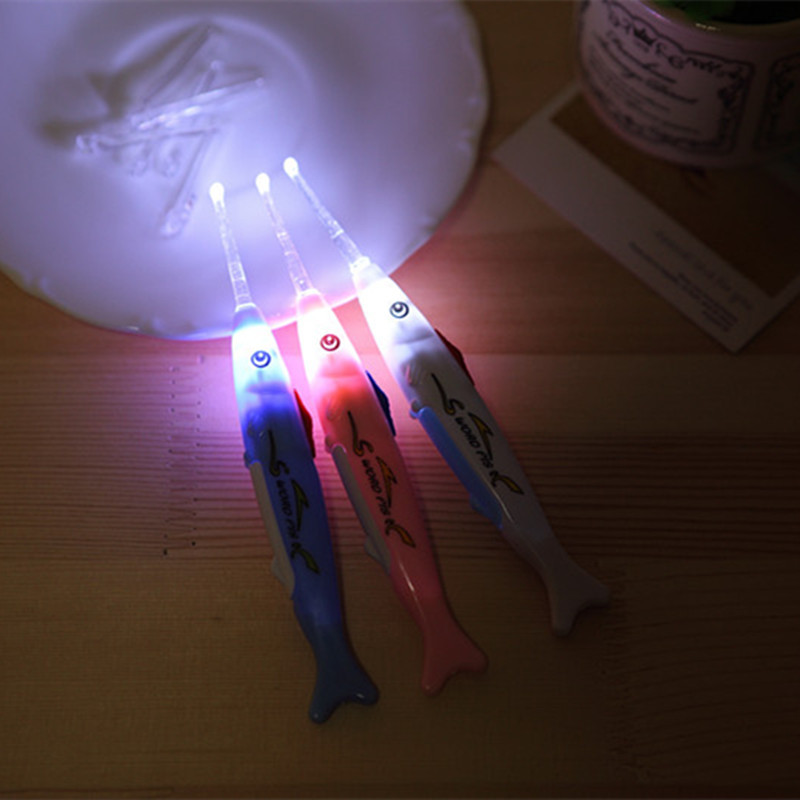 Cartoon Cute Animal Removable Cleaning Digging Ear Pick Luminous Ear Pick Ear Cleaner Ear Cleaner