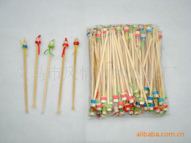 Yiwu international small commodities wholesale supply of city-style wood products plant _ crafts cute bamboo ear pick Yiwu international small commodities wholesale supply of city-style wood products plant _ crafts cute bamboo ear pick