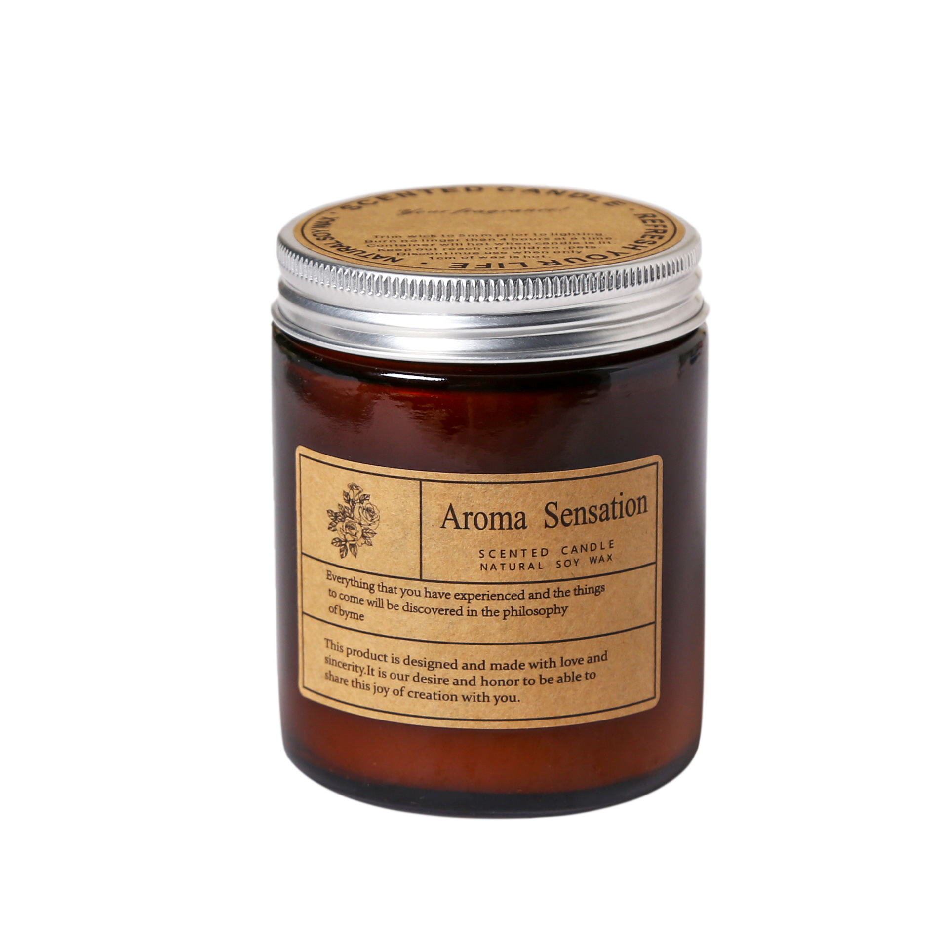 DIY Handmade Soy Wax Aromatherapy Candle Customized Smoke-Free Romantic Fragrance Candle Creative Hand-Holding Gift Set Wholesale
