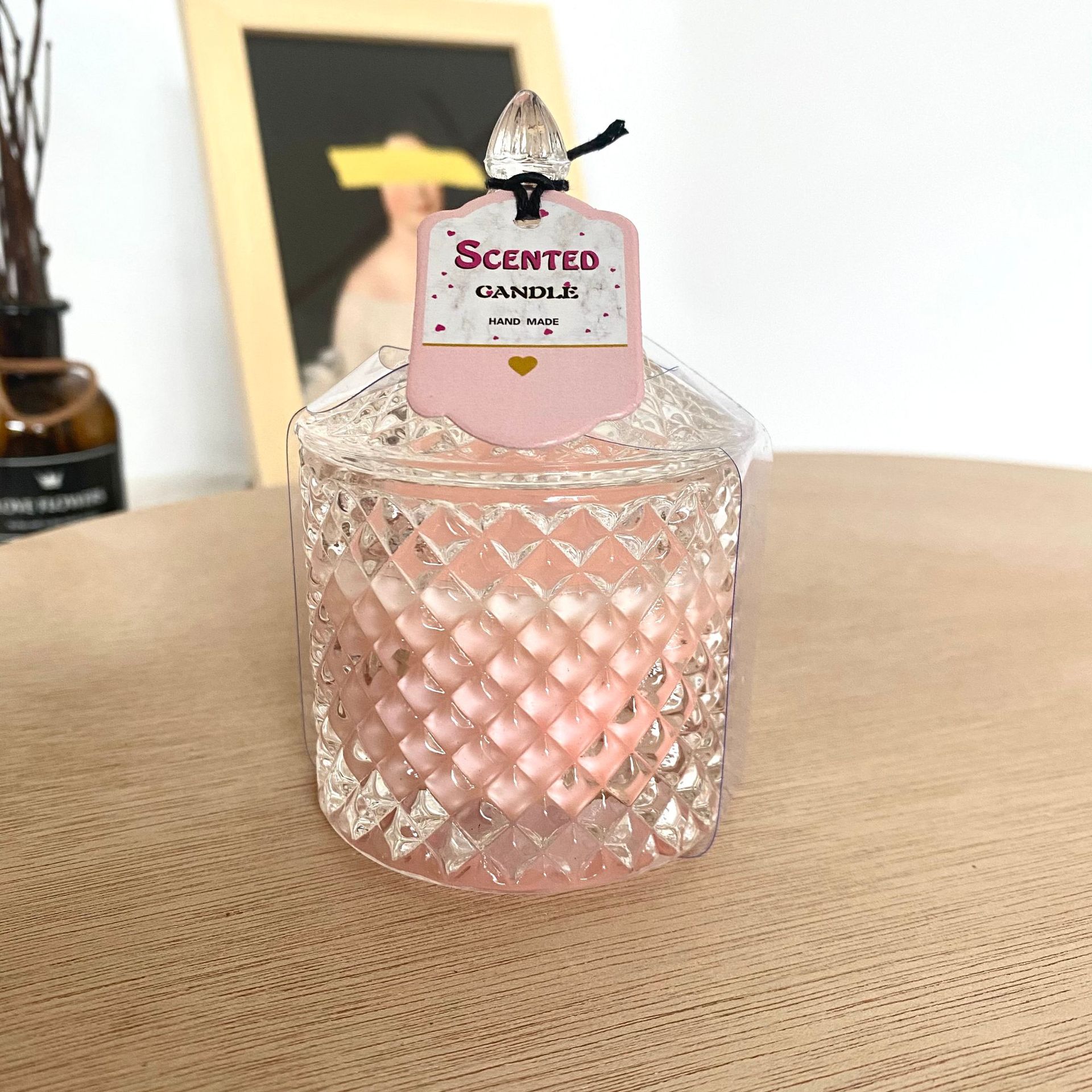 Niche Transparent Glass Cup Essential Oil Fragrance Candle DIY Valentine's Day Gift Hotel Indoor Incense Niche Transparent Glass Cup Essential Oil Fragrance Candle DIY Valentine's Day Gift Hotel Indoor Incense