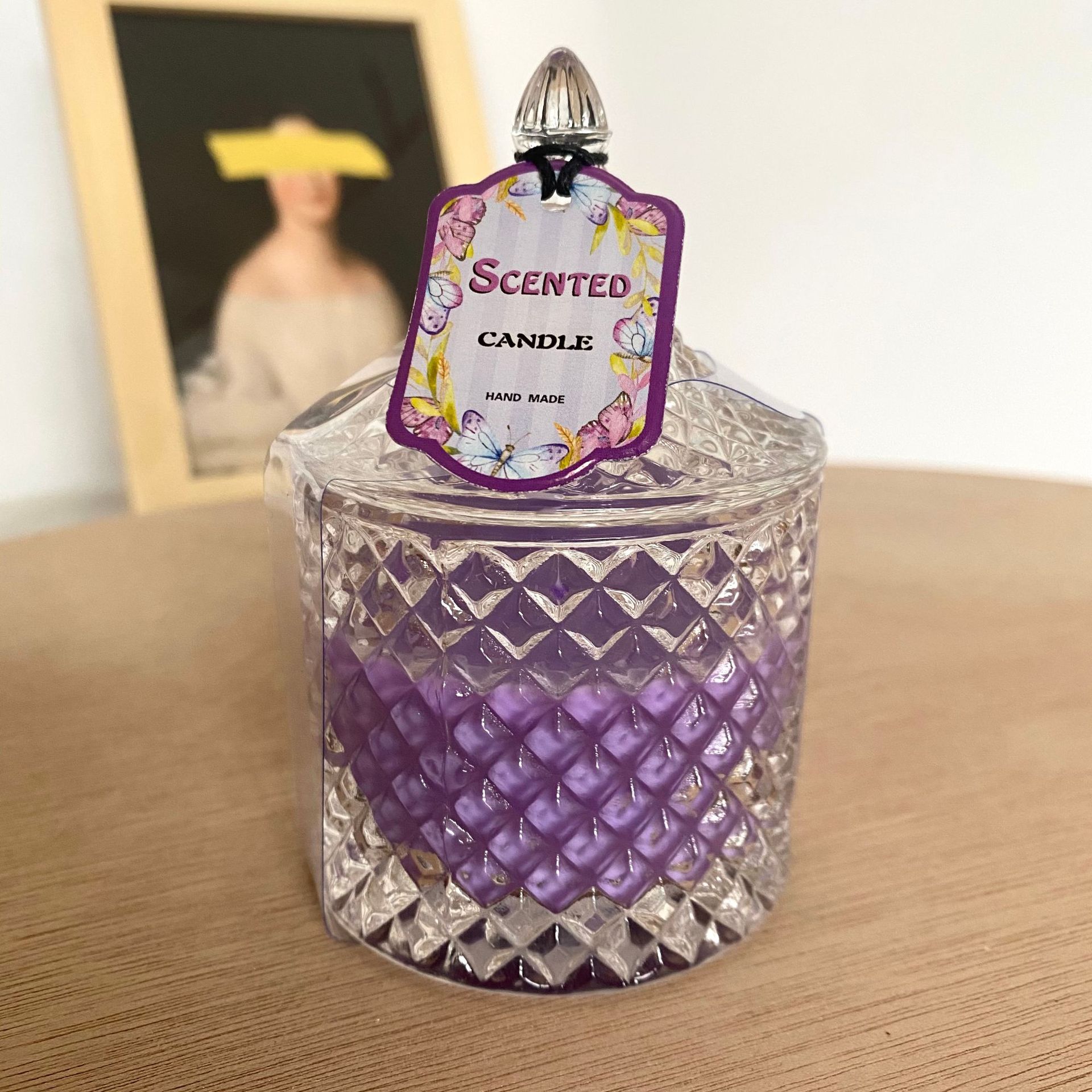 Niche Transparent Glass Cup Essential Oil Fragrance Candle DIY Valentine's Day Gift Hotel Indoor Incense Niche Transparent Glass Cup Essential Oil Fragrance Candle DIY Valentine's Day Gift Hotel Indoor Incense