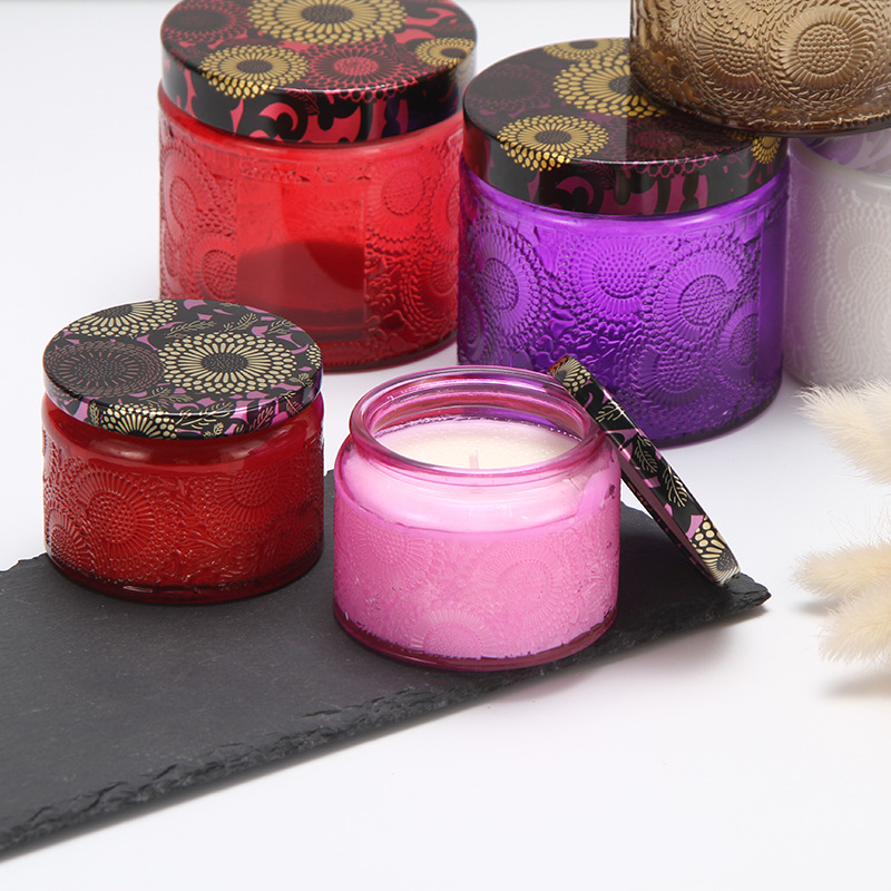 Factory Aromatherapy Candle Soy Wax Glass Candle Wedding Proposal Birthday Fragrance Candle Custom Wholesale