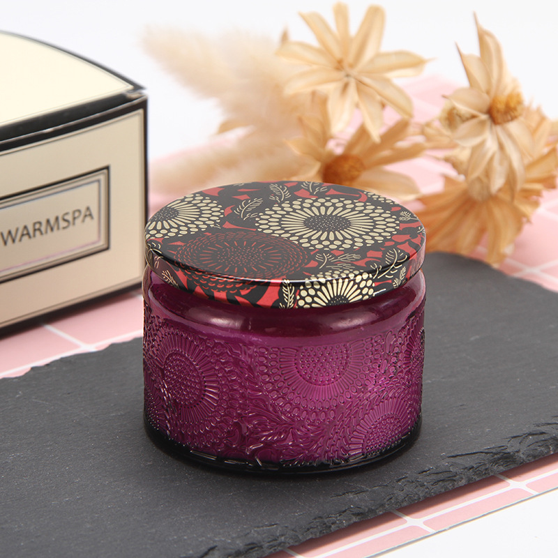 Factory Aromatherapy Candle Soy Wax Glass Candle Wedding Proposal Birthday Fragrance Candle Custom Wholesale