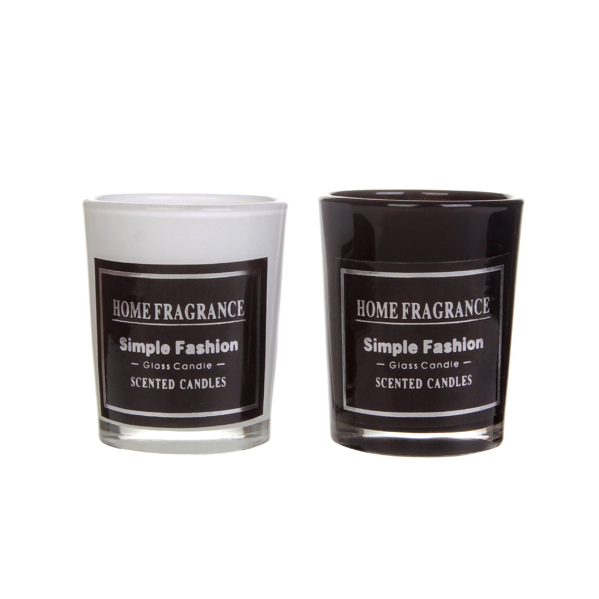 Minimalist Factory Direct Sales Smokeless Candles Bedroom Fragrance Glass Aromatherapy Candle Gift
