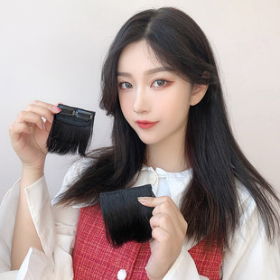 Color EarHanging Dyed Long Straight Hair Highlighting Gradient OnePiece Hair Extension Seamless Invisible Wig Set Color EarHanging Dyed Long Straight Hair Highlighting Gradient OnePiece Hair Extension Seamless Invisible Wig Set