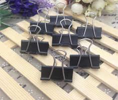 Iron grip metal clips blonde long tail 19mm Iron grip metal clips blonde long tail 19mm