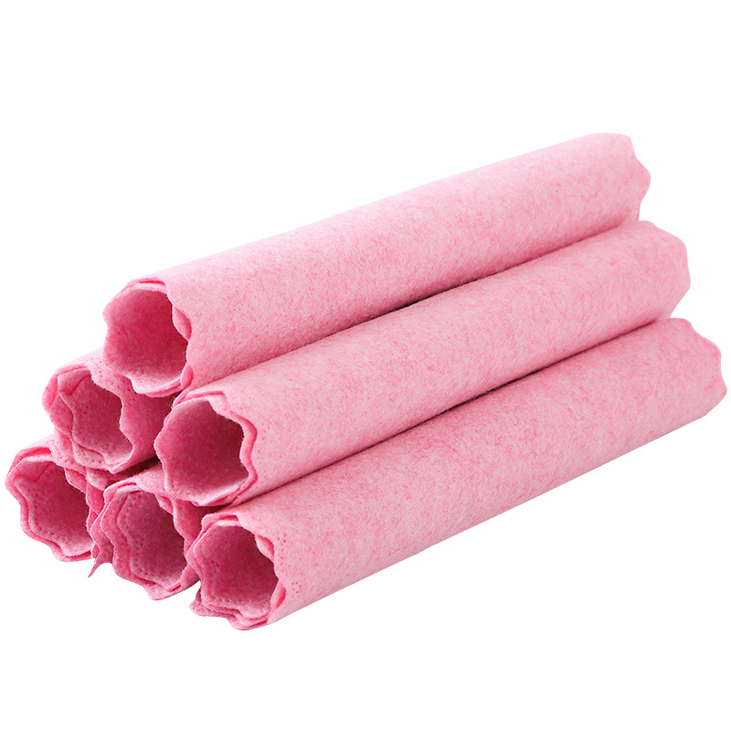 Blonde shell dishcloth kitchen absorbent towel household not easily stained with oil not easy to shed oil to remove the