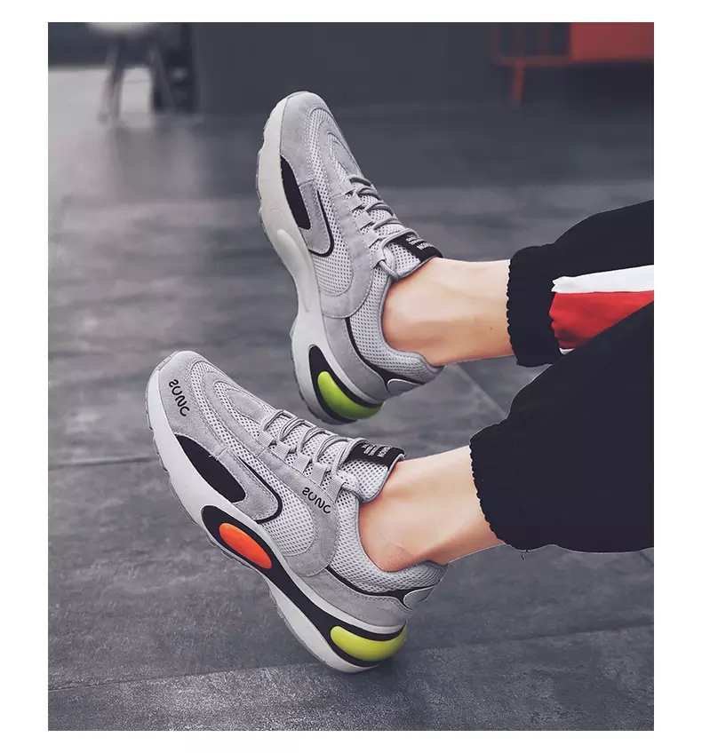 D111 stylish sneakers men's sneakers four seasons ins daddy shoes blonde D111 stylish sneakers men's sneakers four seasons ins daddy shoes blonde