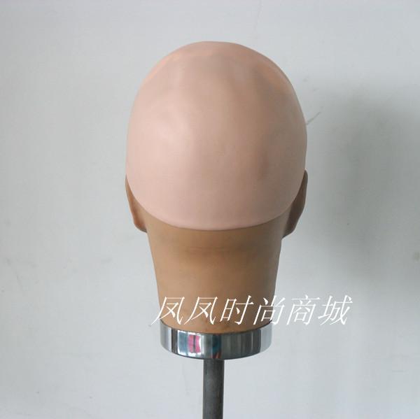Halloween Props Bald Monk Wig Cos Funny Mediterranean Wig Head Cover Batch Hair Wangnuo