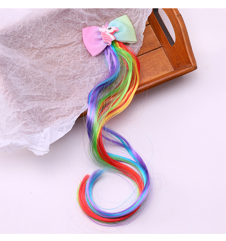 Butterfly Star Colorful Wig Hairpin Korean Child Girl Princess Fairy Style Hair Accessories Headdress Clip Cute Baby Butterfly Star Colorful Wig Hairpin Korean Child Girl Princess Fairy Style Hair Accessories Headdress Clip Cute Baby