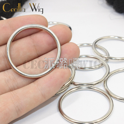 Two Braid Cool DIY New Dreadlocks Hair Extension Ring Accessories san gu bian Hoop Macrocyclic jie fa kou Braid