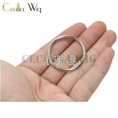 Two Braid Cool DIY New Dreadlocks Hair Extension Ring Accessories san gu bian Hoop Macrocyclic jie fa kou Braid
