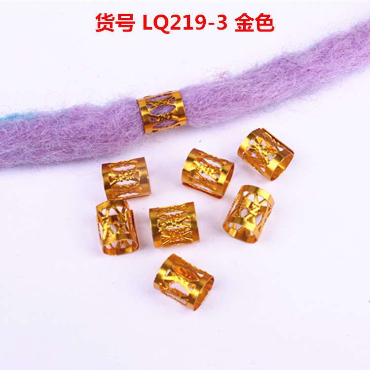 Hair Extension Ring African Dreadlock Regal Decorative Ring Hair Extension Ring Buckle Hair Extension Ring African Dreadlock Regal Decorative Ring Hair Extension Ring Buckle