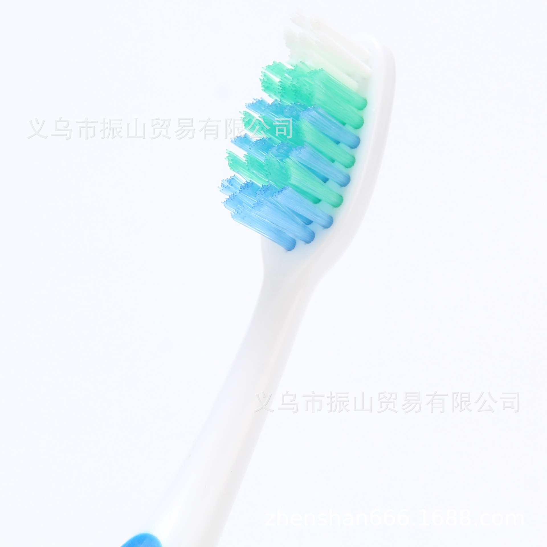 Fa538 Rubber Non-Slip Charming Body Art Modeling Toothbrush Handle Wave Medium Hair Toothbrush