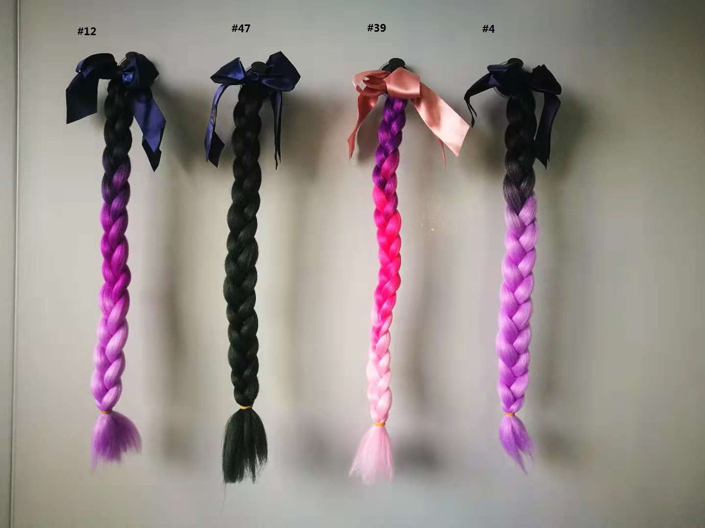 Handmade Braid Motorcycle Helmet Braid Motorcycle Helmet Wig Accessories African Wig Chemical Fiber Braid Multicolor