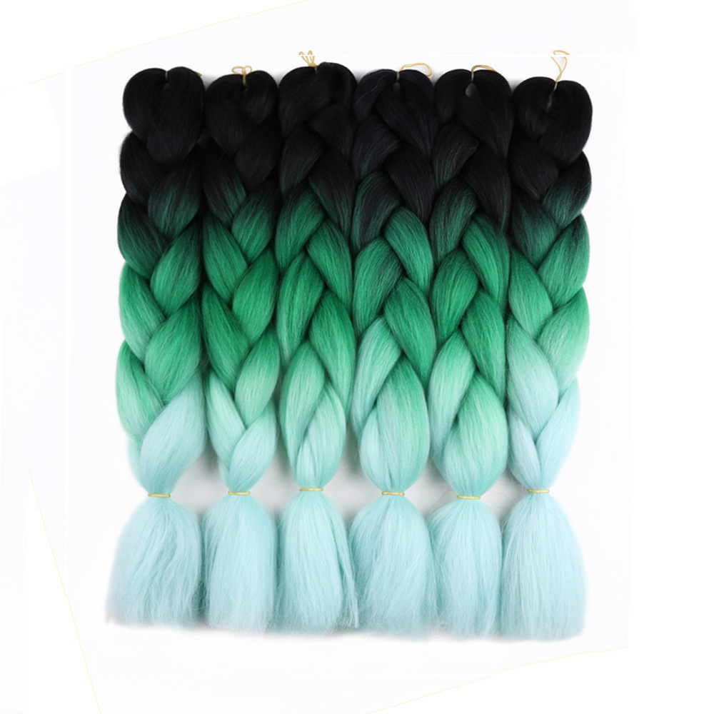 Big Braids African Wig Braid Gradient Dreadlock Big Braids African Wig Braid Gradient Dreadlock