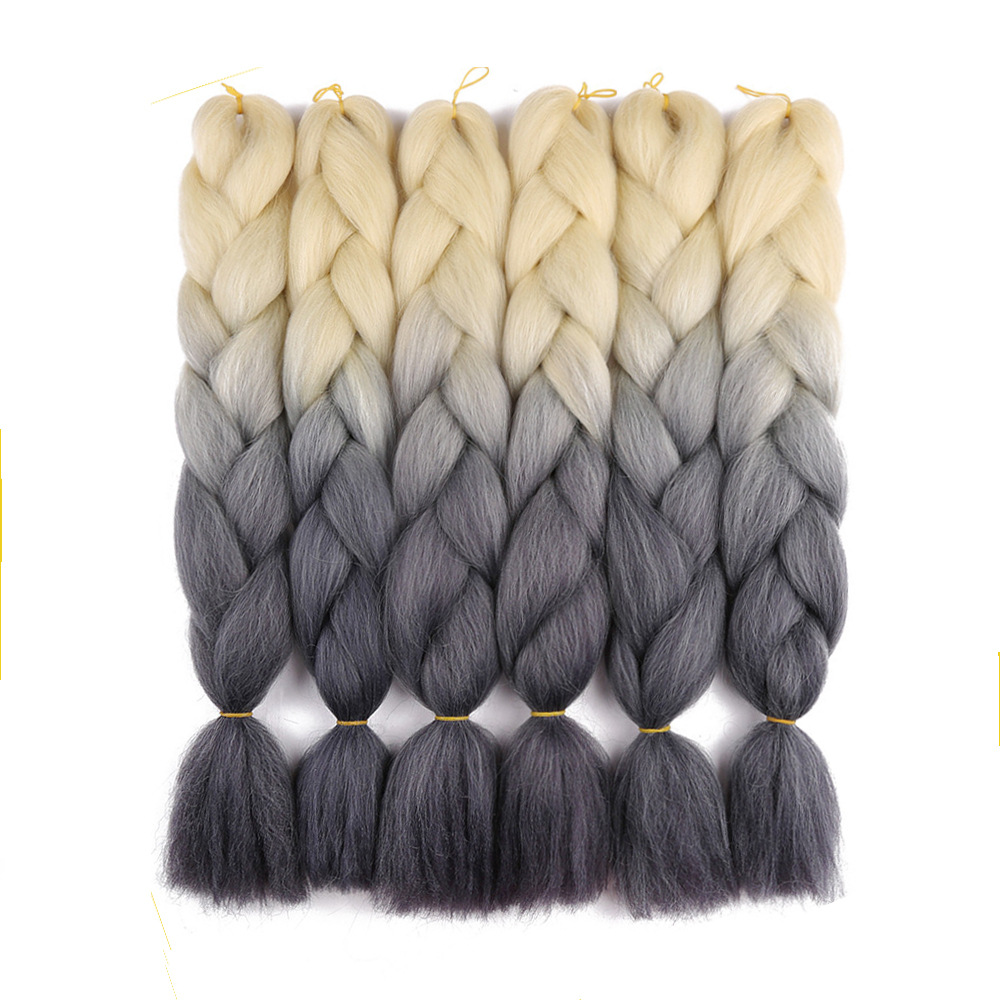 Big Braids African Wig Braid Gradient Dreadlock Big Braids African Wig Braid Gradient Dreadlock