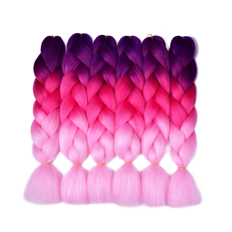 Big Braids African Wig Braid Gradient Dreadlock Big Braids African Wig Braid Gradient Dreadlock