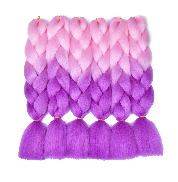 Big Braids African Wig Braid Gradient Dreadlock Big Braids African Wig Braid Gradient Dreadlock