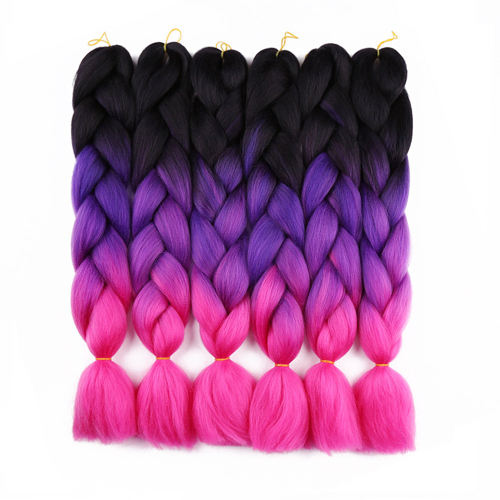 Big Braids African Wig Braid Gradient Dreadlock Big Braids African Wig Braid Gradient Dreadlock