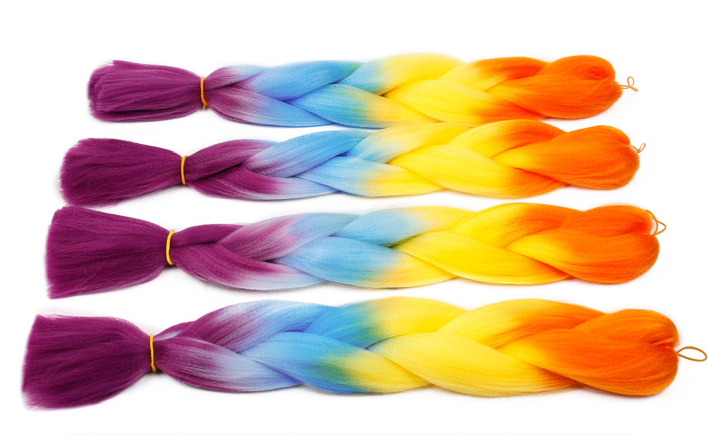 Big Braids African Wig Braid Gradient Dreadlock Big Braids African Wig Braid Gradient Dreadlock