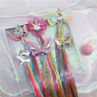 Children's Wig Princess Elsa Ice Snow Headband Wig Braid Festival Performance Party Hair Accessories Snowflake Children Headwear Children's Wig Princess Elsa Ice Snow Headband Wig Braid Festival Performance Party Hair Accessories Snowflake Children Headwear