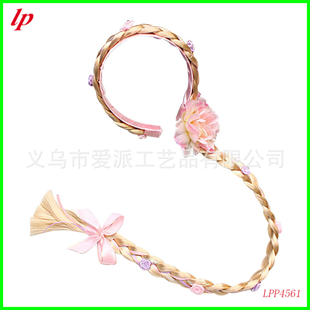 Amazon and ebay sell Rapunzel Wig Braids on Children's Stage show Headband Esha Wig Braids Amazon and ebay sell Rapunzel Wig Braids on Children's Stage show Headband Esha Wig Braids
