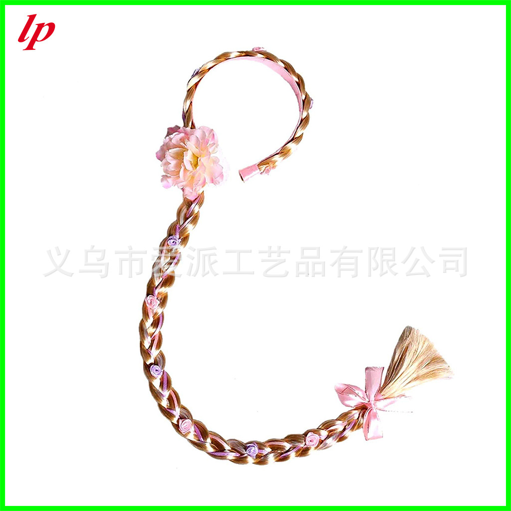 Amazon and ebay sell Rapunzel Wig Braids on Children's Stage show Headband Esha Wig Braids Amazon and ebay sell Rapunzel Wig Braids on Children's Stage show Headband Esha Wig Braids