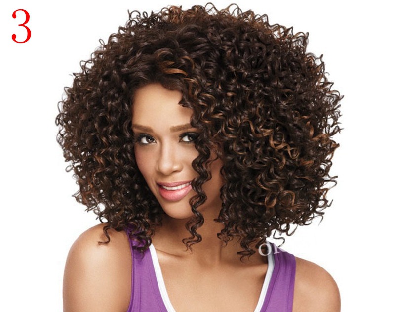 Cross-Border Hot Selling Popular African Black Wigs with Small Curly Hair Foreign Trade European and American Women's Wig