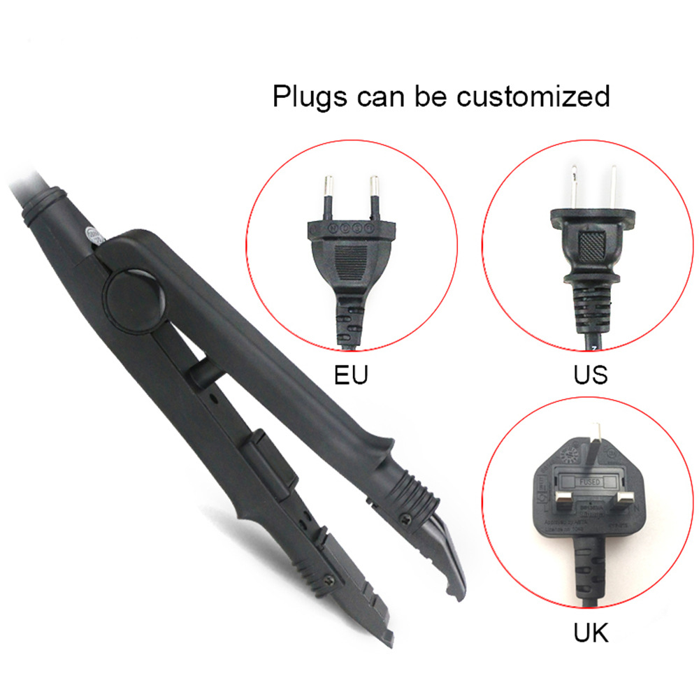 2018 Cross-Border E-Commerce New Wig Temperature Control Hair Extension Machine Hair Lighter