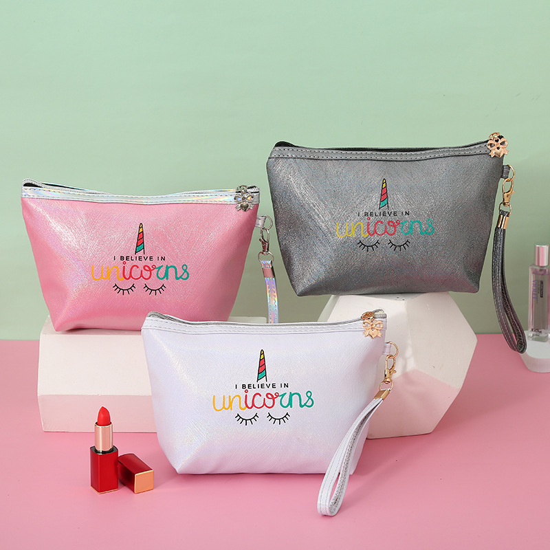 Net Red Cosmetic Bag Ins Portable Large Capacity Travel Toiletry Bag Skin Care Products Girl Heart Buggy Bag Factory Wholesale