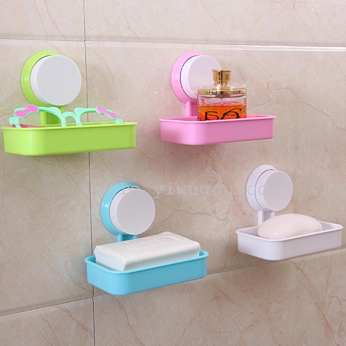 Strong suction cup soap box