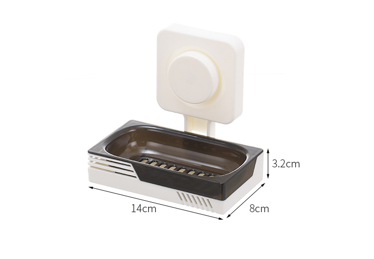 Non - trace adsorption double soap box asphalt racks wall hanging bathroom soap box soap box manufacturers wholesale Non - trace adsorption double soap box asphalt racks wall hanging bathroom soap box soap box manufacturers wholesale