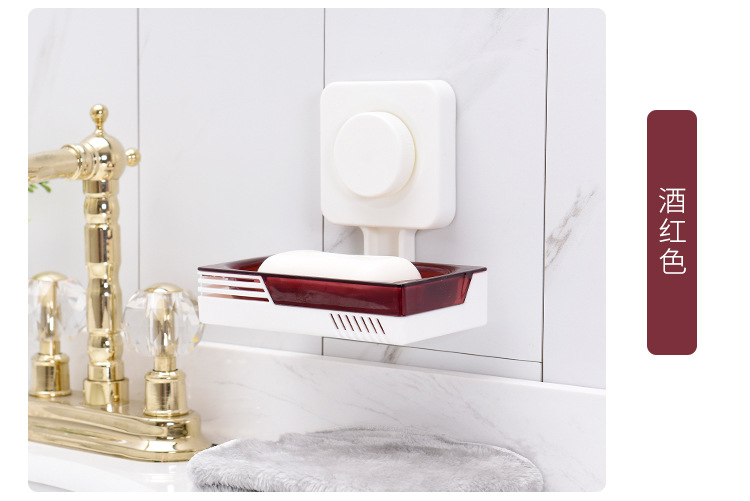 Non - trace adsorption double soap box asphalt racks wall hanging bathroom soap box soap box manufacturers wholesale Non - trace adsorption double soap box asphalt racks wall hanging bathroom soap box soap box manufacturers wholesale